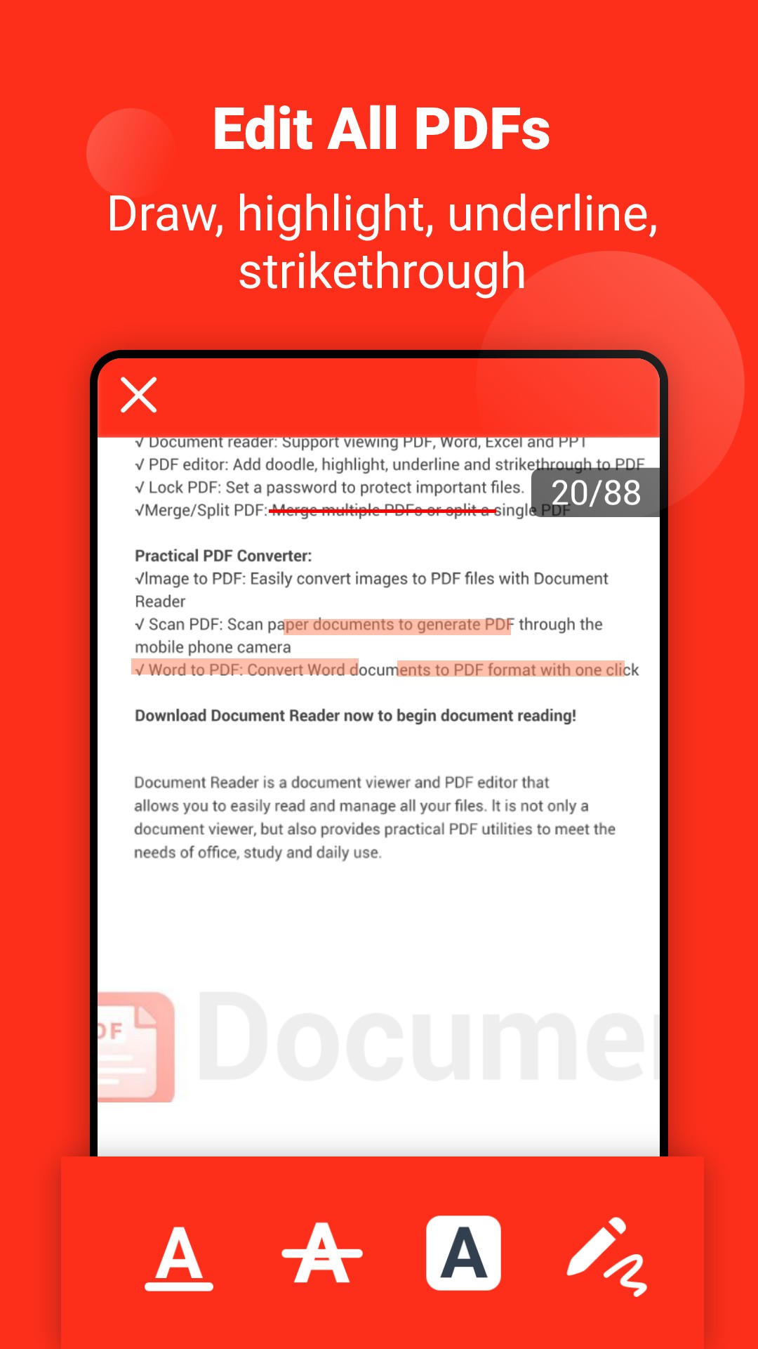 Document Reader Feature